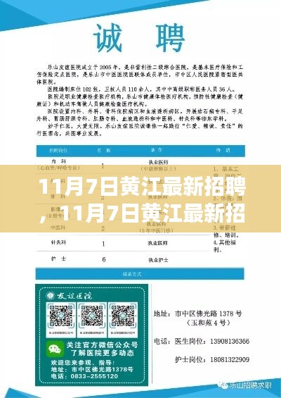 11月7日黄江最新招聘信息与职业机会深度解析