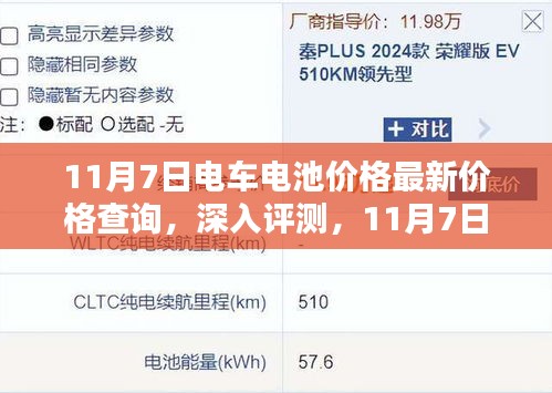 11月7日电车电池最新价格与性能深度评测，全面了解电池市场趋势