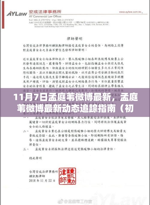 孟庭苇微博最新动态追踪指南，初学者与进阶用户适用的指南（11月7日特辑）