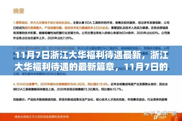 浙江大华福利待遇最新解读，深度了解浙江大华福利待遇篇章（11月7日更新）