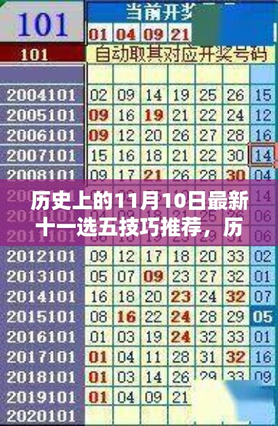 历史上的11月10日，最新十一选五技巧深度解析与推荐