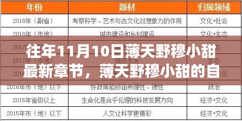 薄天野穆小甜11月10日探秘之旅，自然之力与宁静之息的交融