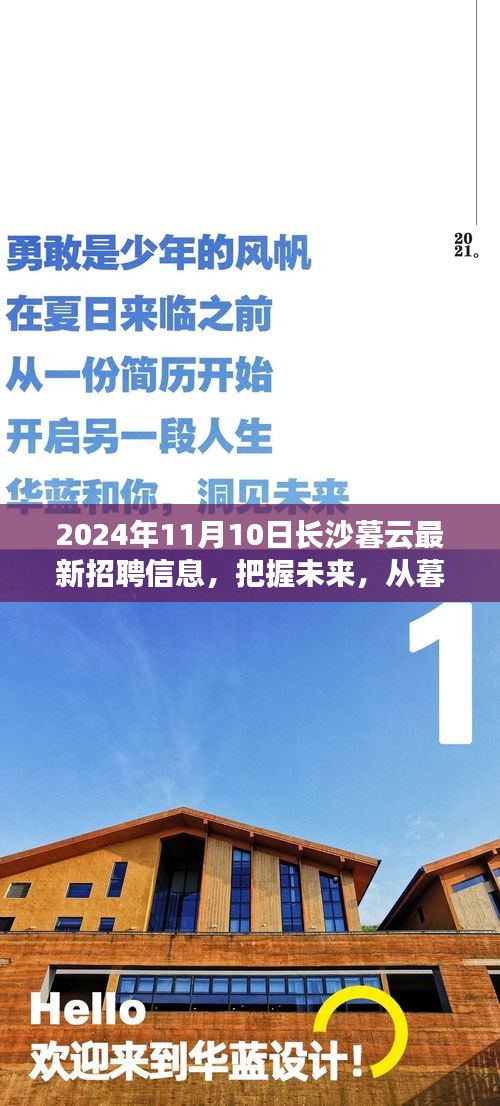 把握未来，从暮云长沙的跃动出发，最新招聘信息启示