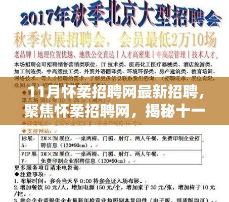 揭秘怀柔招聘网最新动态，十一月最新招聘信息汇总