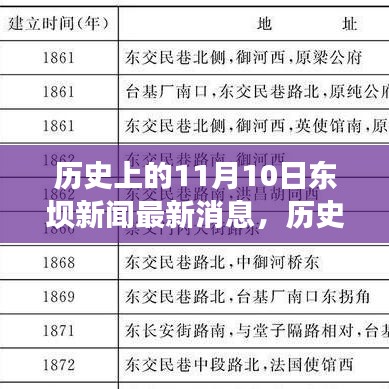 历史上的11月10日东坝新闻回顾，见证学习力量，自信与成就感的源泉，激发无限正能量！