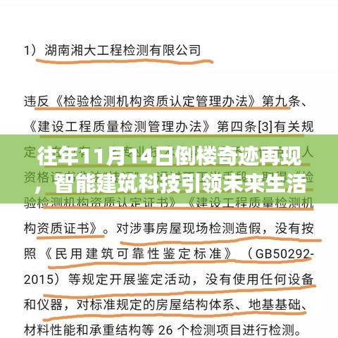 往年11月14日倒楼奇迹再现，智能建筑科技引领未来生活革新重磅消息