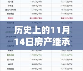 历史上的11月14日房产继承规定更新，步骤指南与最新规定解读