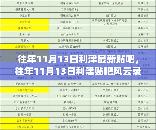 揭秘利津贴吧风云录，往年11月13日的热点事件深度剖析与背景解读