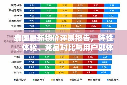 泰国最新物价评测报告，特性、体验、竞品对比与用户群体分析