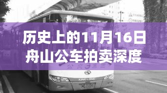 历史上的11月16日舟山公车拍卖深度解读与最新案例分析，最新消息与案例分析揭秘拍卖内幕！