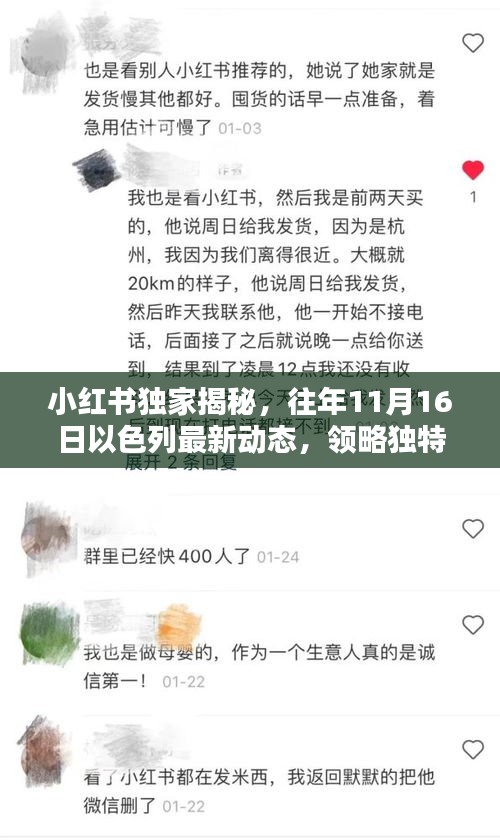 小红书独家揭秘，往年11月16日以色列最新动态，领略独特中东风情！