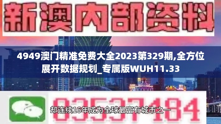 4949澳门精准免费大全2023第329期,全方位展开数据规划_专属版WUH11.33