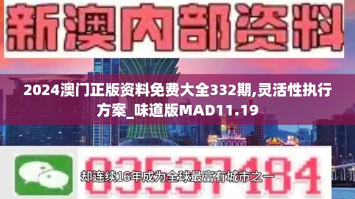 2024澳门正版资料免费大全332期,灵活性执行方案_味道版MAD11.19