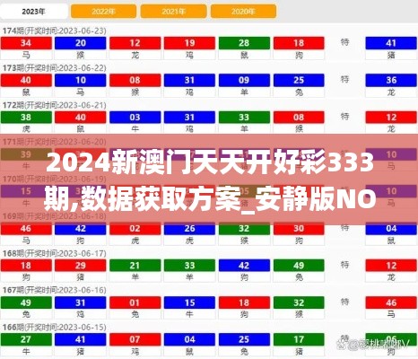 2024新澳门天天开好彩333期,数据获取方案_安静版NOV11.94