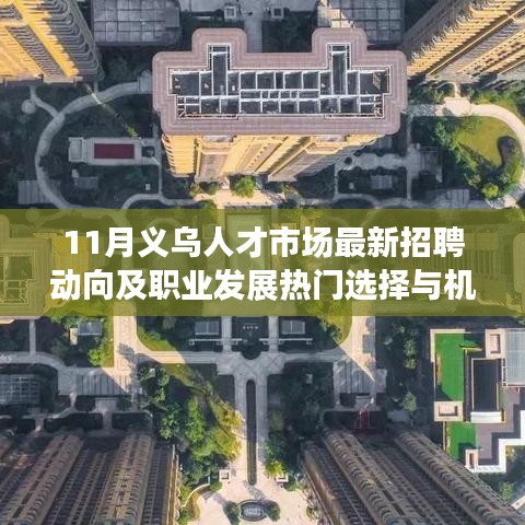 11月义乌人才市场最新招聘动向及职业发展热门选择与机遇概览