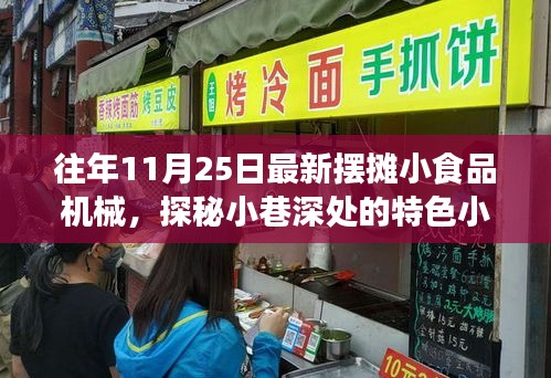 揭秘特色小吃摊，最新摆摊小食品机械探秘与特色小店故事分享