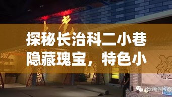 探秘长治科二小巷隐藏瑰宝，特色小店的非凡之旅（最新2024年11月17日长治科二资讯）