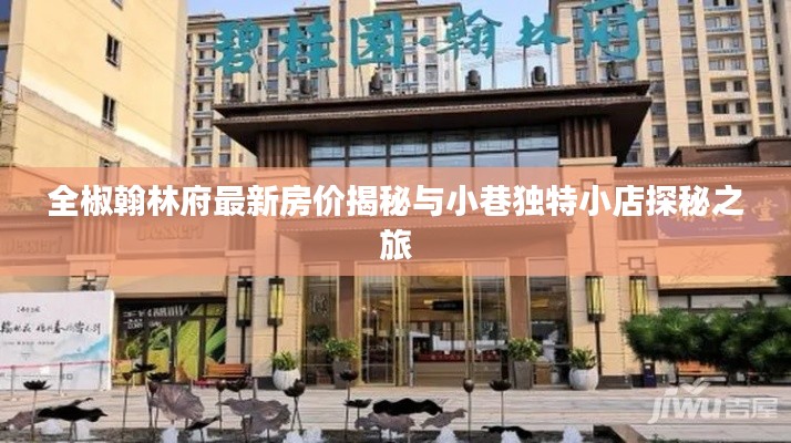 全椒翰林府最新房价揭秘与小巷独特小店探秘之旅