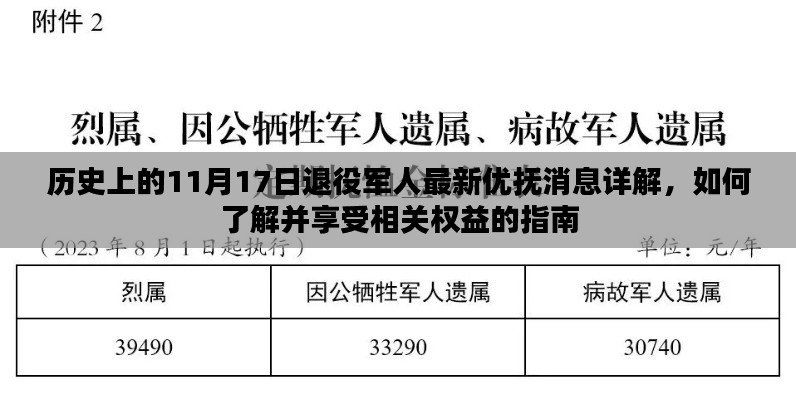 历史上的11月17日退役军人最新优抚消息详解，如何了解并享受相关权益的指南