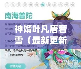 神婿叶凡唐若雪（最新更新版）深度阅读评测与体验分享