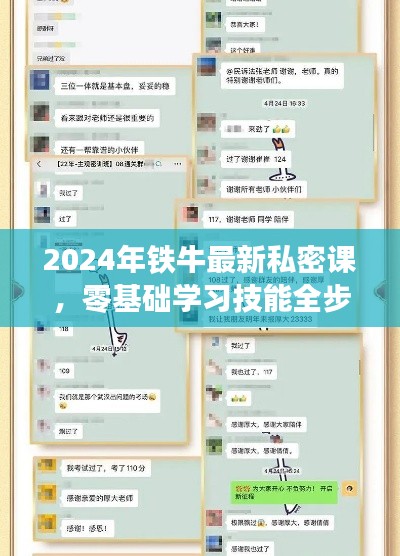 2024年铁牛最新私密课，零基础学习技能全步骤指南