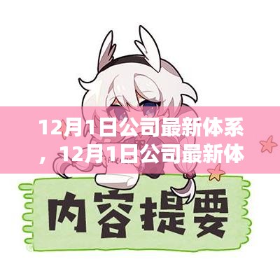 12月1日公司全新体系评测与介绍