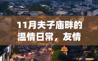 11月夫子庙畔的温情日常，友情与陪伴的温馨故事