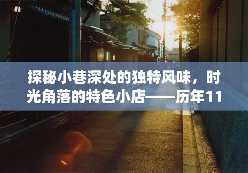 探秘小巷深处的独特风味，时光角落的特色小店——历年11月17日快猫最新破解纪实