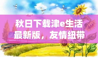 秋日下载津e生活最新版，友情纽带与故事交织