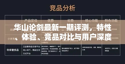 华山论剑最新一期评测，特性、体验、竞品对比与用户深度分析（2024年11月17日）