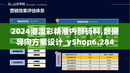 2024港澳彩精准内部码料,数据导向方案设计_yShop6.284