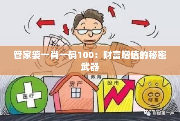 管家婆一肖一码100：财富增值的秘密武器