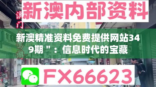 新澳精准资料免费提供网站349期＂：信息时代的宝藏