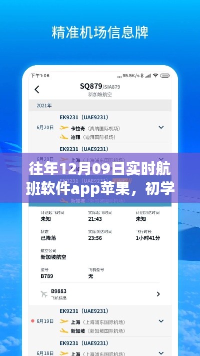 详细步骤指南，如何在往年12月09日使用实时航班软件app苹果版，适合初学者与进阶用户参考