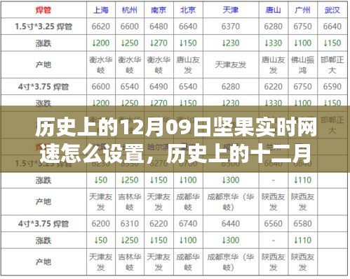 历史上的十二月九日坚果实时网速设置详解与操作指南