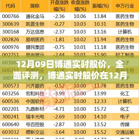 博通实时股价动态解析与用户体验分析，聚焦十二月九日深度评测