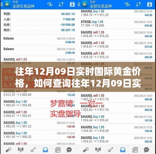 往年12月09日国际黄金价格查询指南，详细步骤与实时数据解析