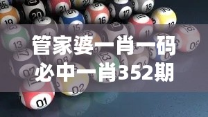 管家婆一肖一码必中一肖352期：深入解析其背后的概率逻辑与策略分析