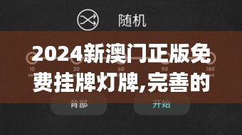 2024新澳门正版免费挂牌灯牌,完善的机制评估_VR版6.502