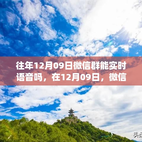 微信群语音功能回顾，山谷密语与心灵之旅的实时对话岁月见证日——历年十二月九日回顾