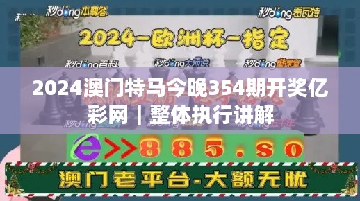 2024澳门特马今晚354期开奖亿彩网｜整体执行讲解