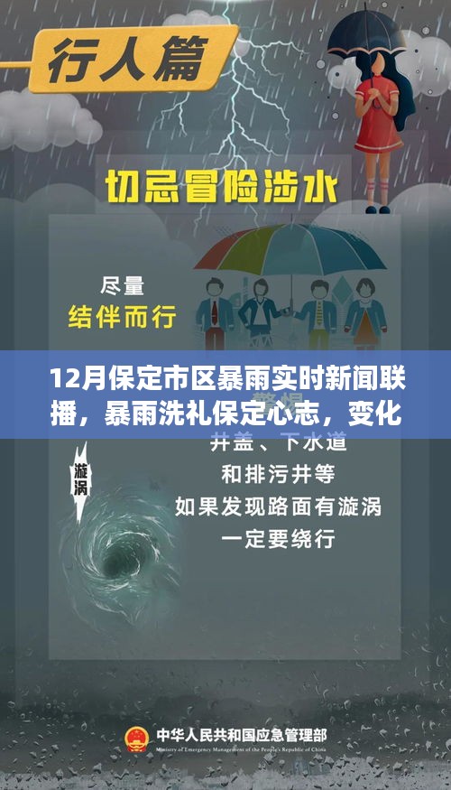 保定市区暴雨洗礼下的心志铸就与自信成就实时播报